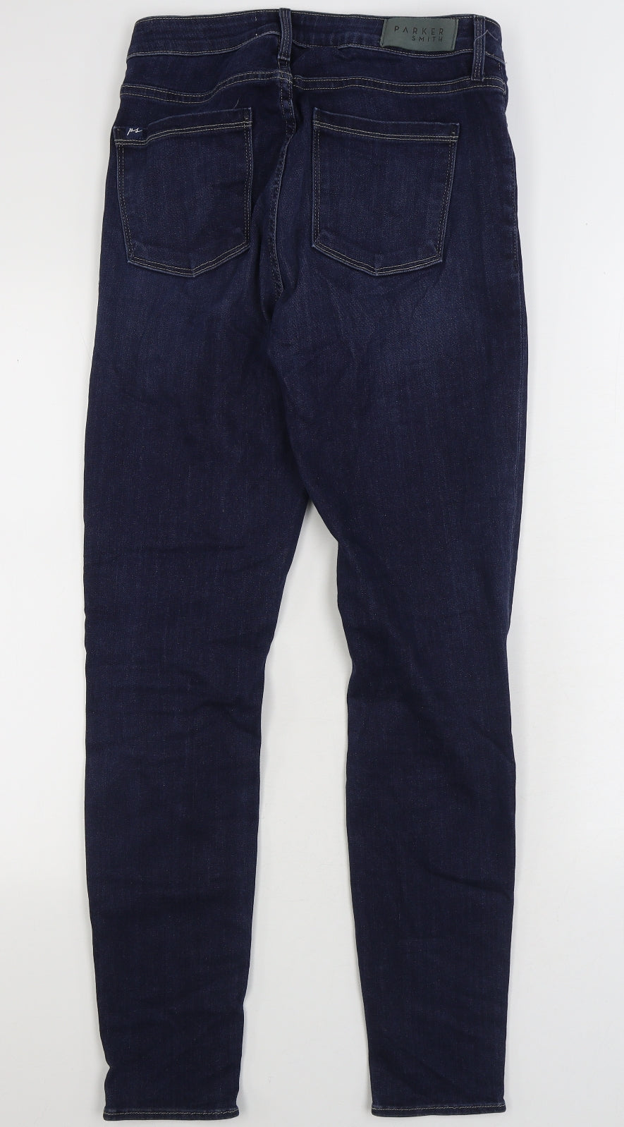 Mens UK Size 29 in Parker Smith Regular Fit Straight Blue Jeans