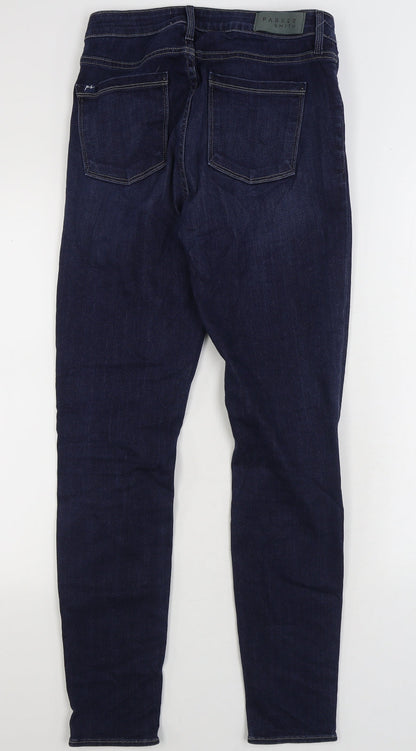 Mens UK Size 29 in Parker Smith Regular Fit Straight Blue Jeans
