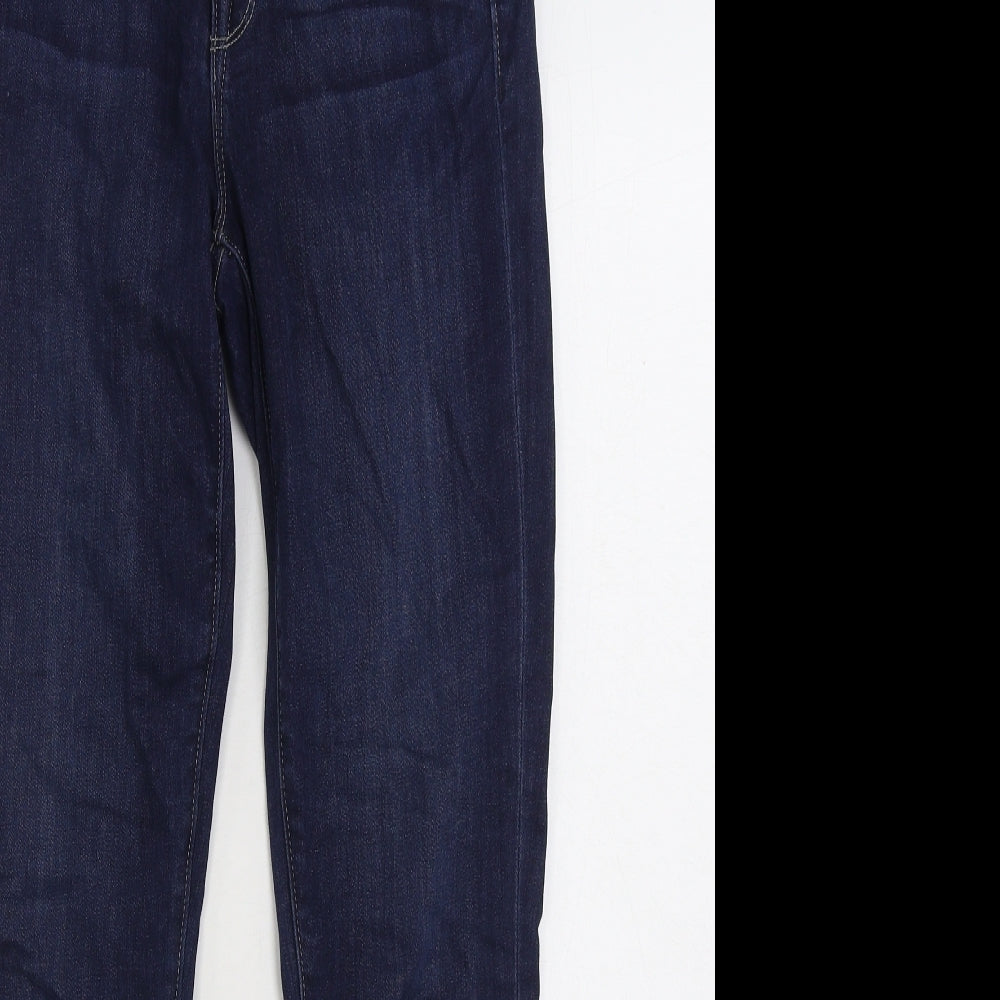 Mens UK Size 29 in Parker Smith Regular Fit Straight Blue Jeans