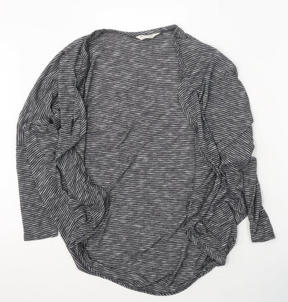 Womens UK Size 10 Miss Selfridge Grey Cardigan Jumper