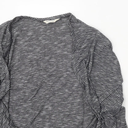 Womens UK Size 10 Miss Selfridge Grey Cardigan Jumper