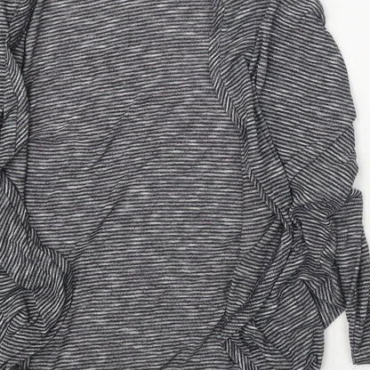 Womens UK Size 10 Miss Selfridge Grey Cardigan Jumper
