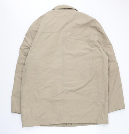 Mens UK Size L greenwoods Beige Parka Coat