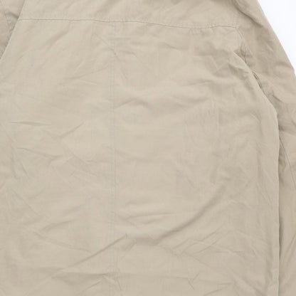 Mens UK Size L greenwoods Beige Parka Coat