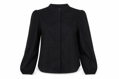 Womens UK Size 6 Marks and Spencer Black Basic Blouse