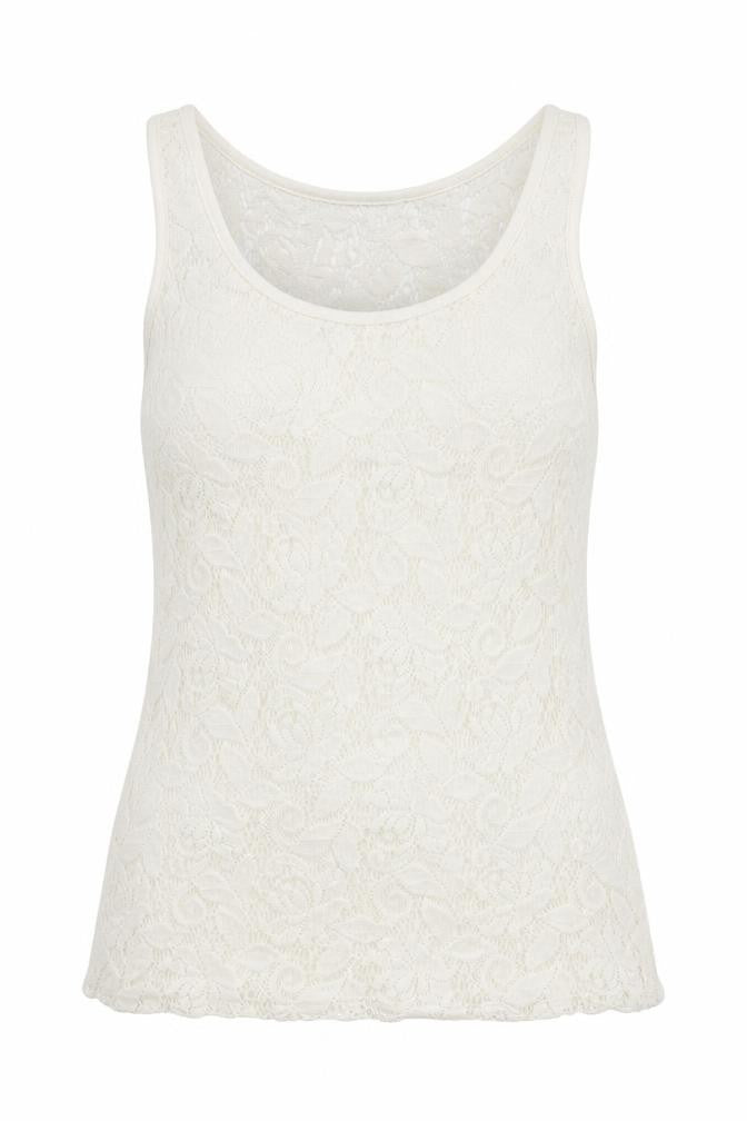 Womens UK Size 10 NEXT Ivory Basic Tank
