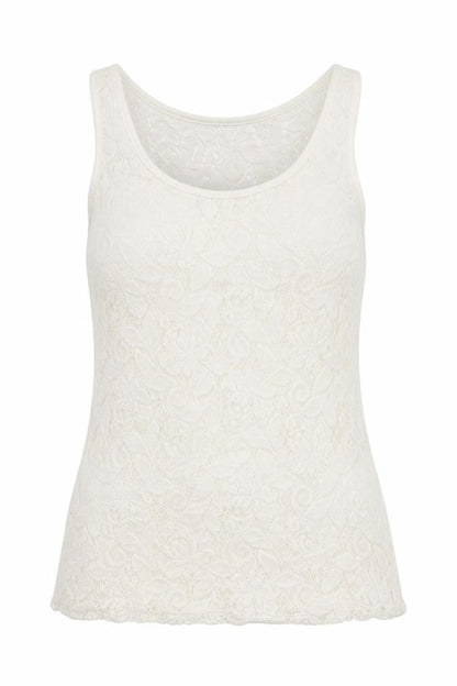 Womens UK Size 10 NEXT Ivory Basic Tank