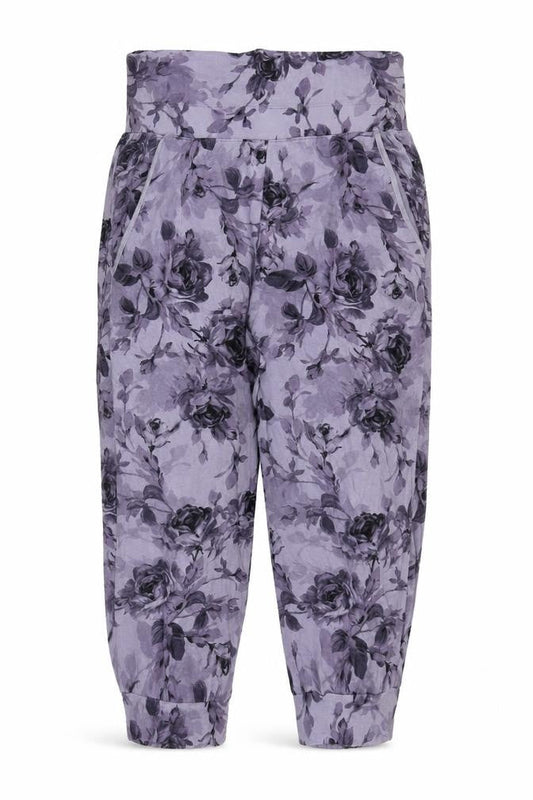 Womens UK Size 10 Autograph Regular Fit Harem Purple Trousers