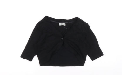 Womens UK Size 8 Marks and Spencer Black Cardigan Jumper