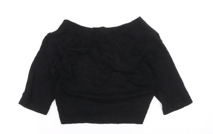 Womens UK Size 8 Marks and Spencer Black Cardigan Jumper