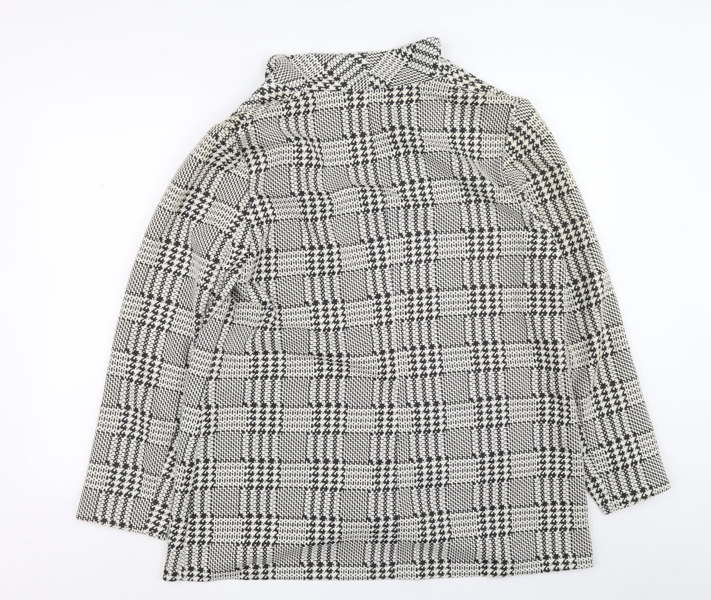 Primark Womens Yellow Check Jacket Blazer Size 16