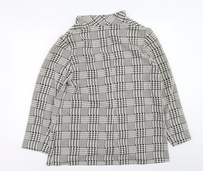 Primark Womens Yellow Check Jacket Blazer Size 16