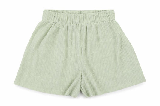 SHIEN Womens Green 100% Polyester Wrap Shorts Size 6 L5 in Relaxed Pull On