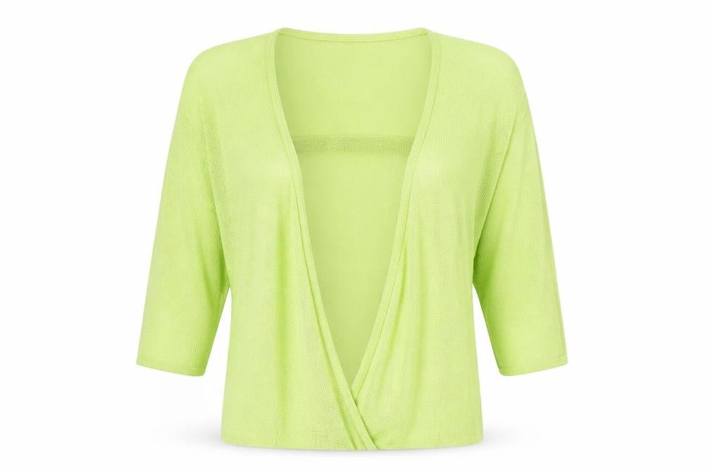 Womens UK Size S Atmosphere Green Cardigan Jumper
