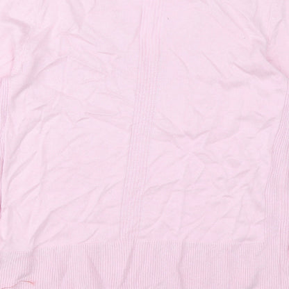 Womens UK Size 36 Preworn Pink Pullover Jumper