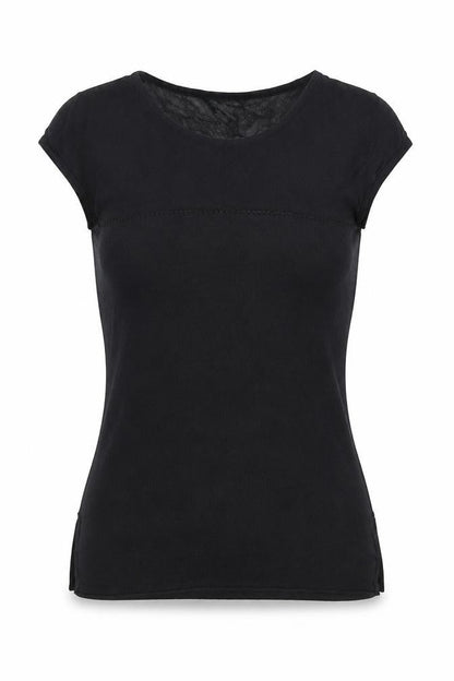 Womens UK Size XS Preworn Blue Basic T-Shirt