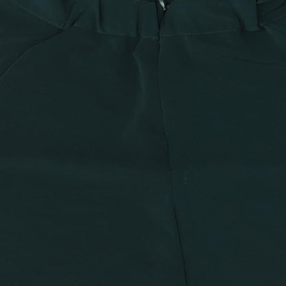 Brandy Melville Womens Green Polyester Skater Skirt Size 24 in Zip