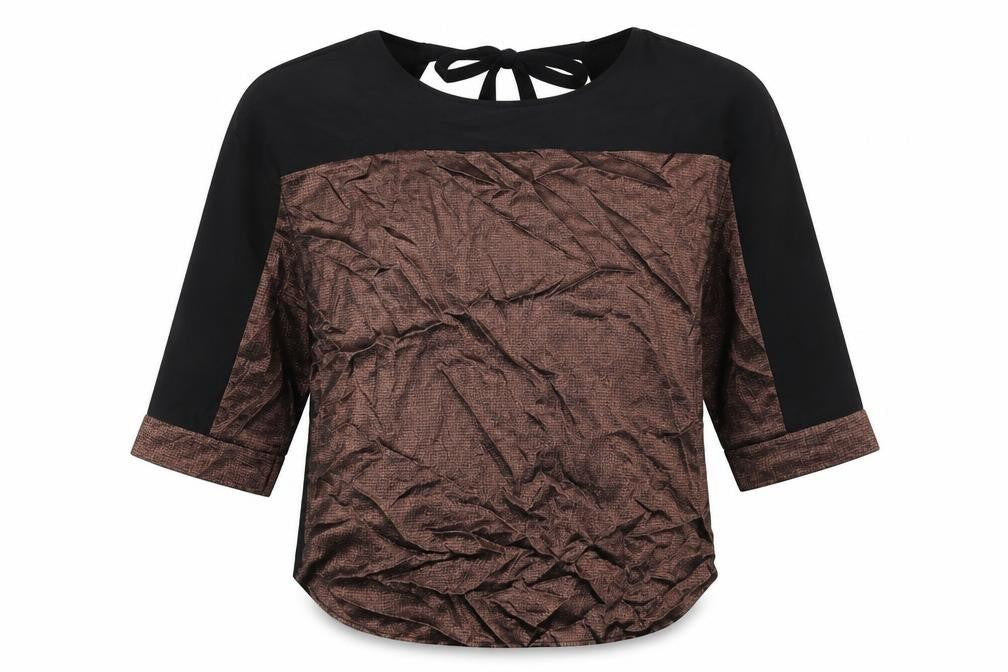 Womens UK Size XS Oasis Black Basic Blouse