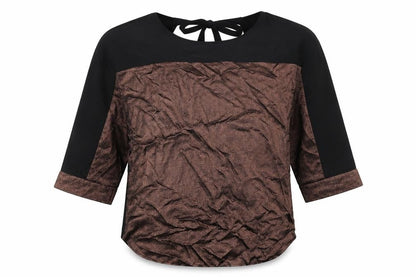 Womens UK Size XS Oasis Black Basic Blouse