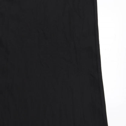Uniqlo Womens Black Polyester Tank Dress Size XS Round Neck Pullover