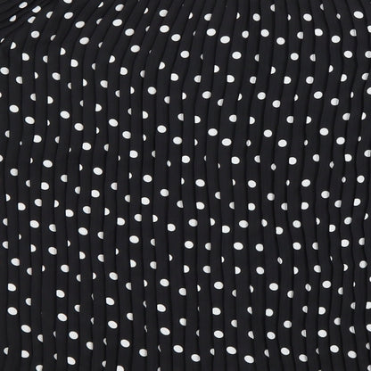 Womens UK Size 10 NEXT Black Basic Blouse