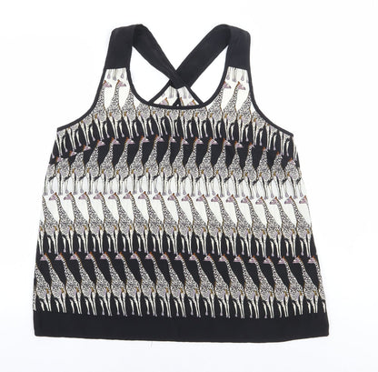 Womens UK Size 16 G21 Black Basic Tank