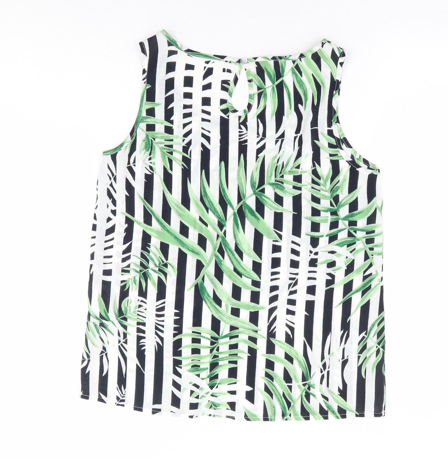 Womens UK Size 8 Only Multicoloured Basic Tank
