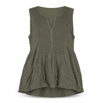 Womens UK Size 12 Warehouse Green Basic Blouse