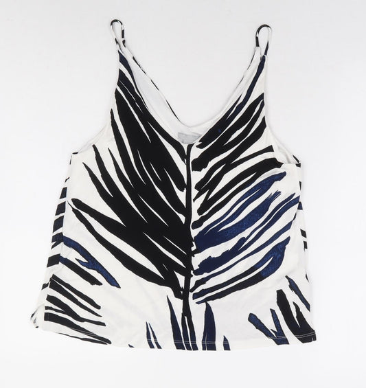 Womens UK Size S H&M White Camisole Tank