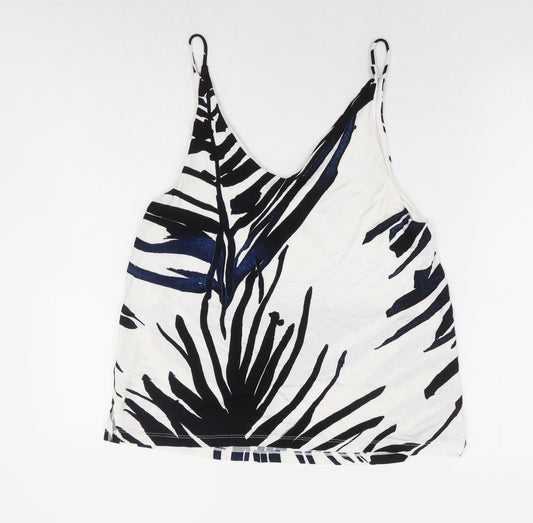 Womens UK Size S H&M White Camisole Tank