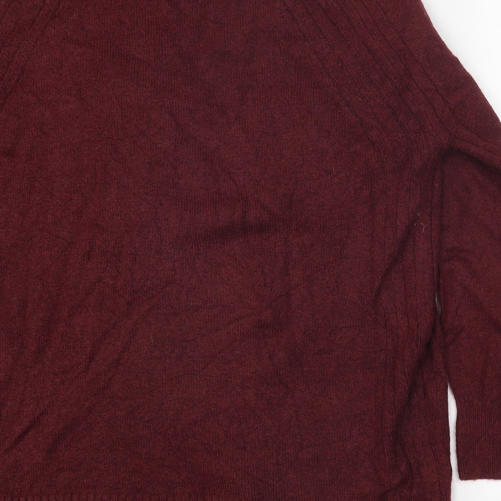 Womens UK Size S Marks and Spencer Purple Cardigan Jumper