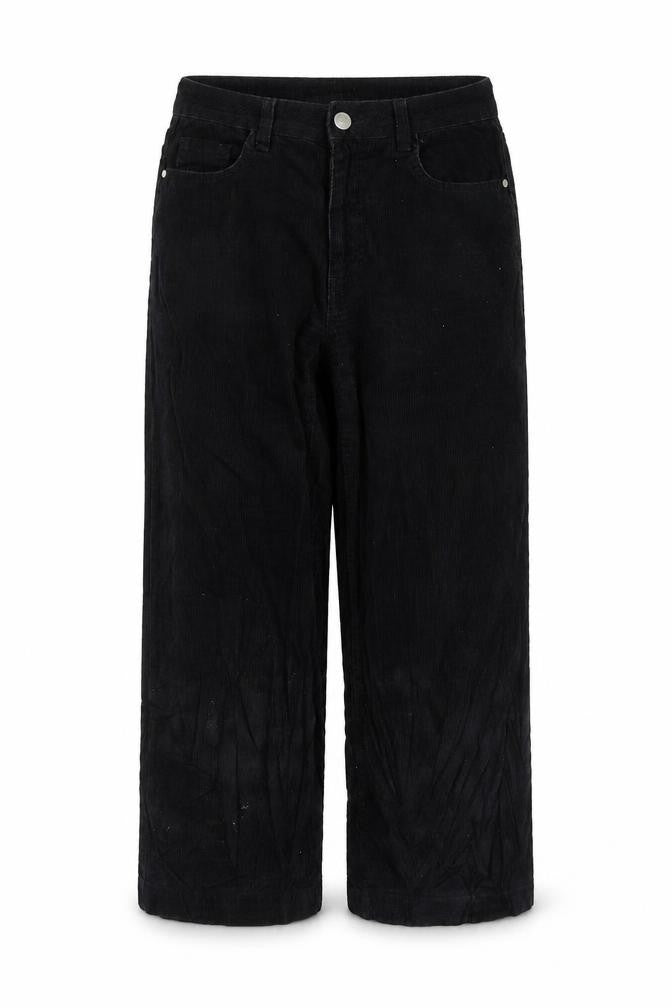 Womens UK Size 8 Denim & Co. Regular Fit  Black Trousers