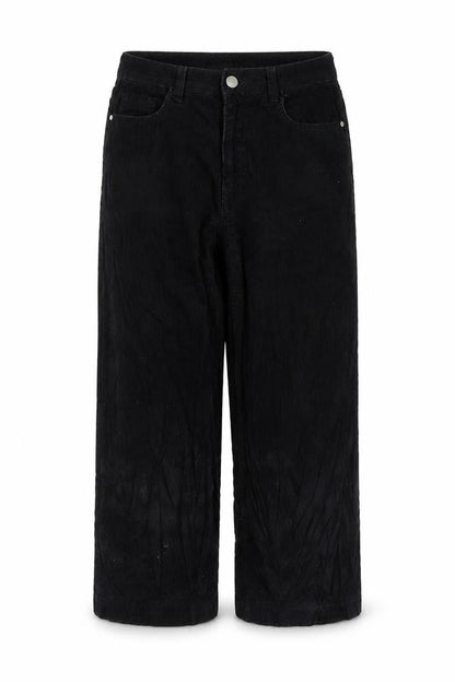 Womens UK Size 8 Denim & Co. Regular Fit  Black Trousers