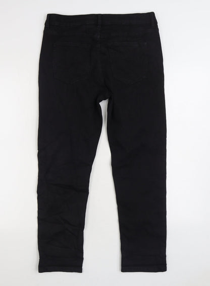 Womens UK Size 12 Marks and Spencer Regular Fit Skinny Black Jeans
