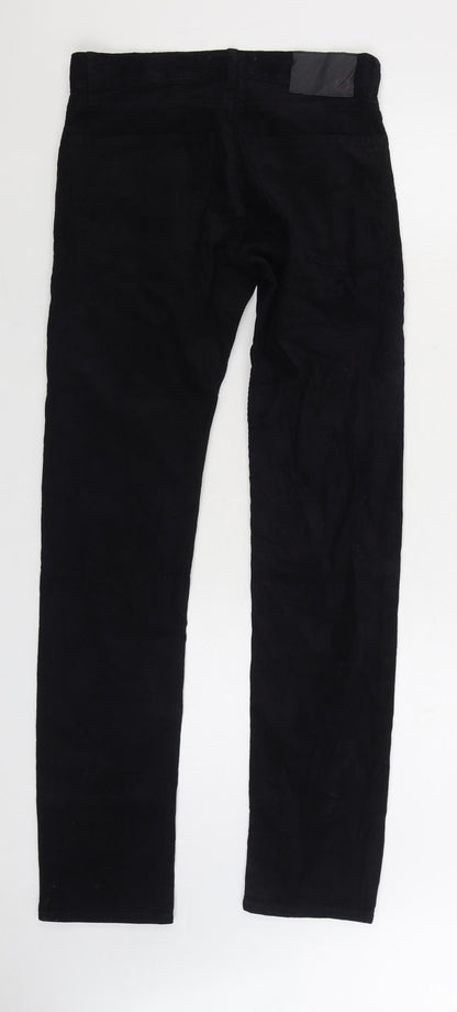 Womens UK Size 28 in Marks and Spencer Slim Fit  Black Trousers