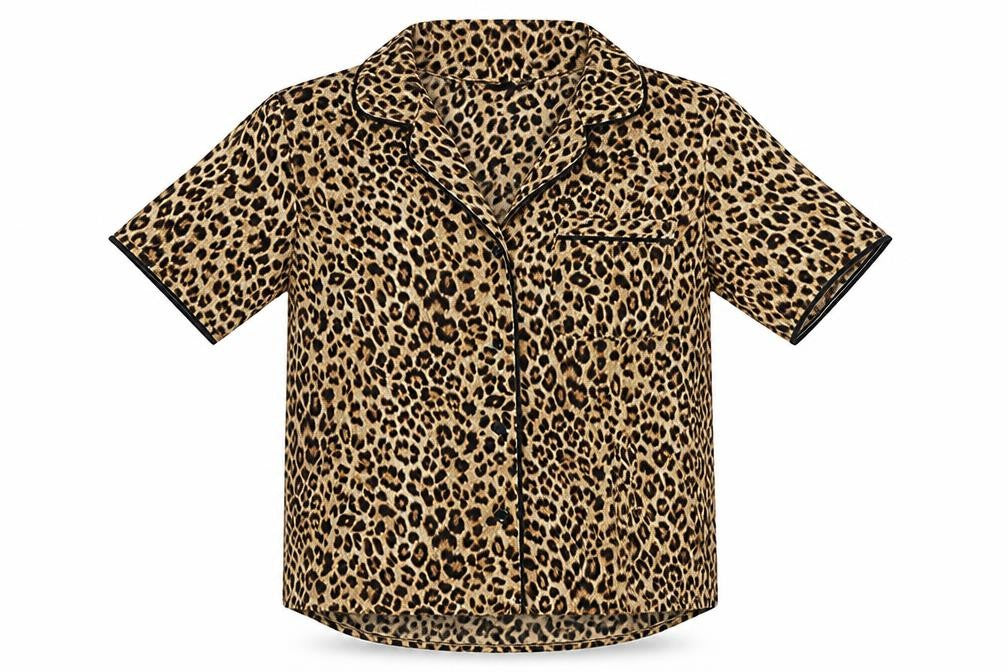 Womens UK Size 6 Secret Possessions Brown Basic Button-Up