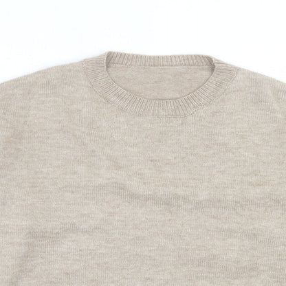 shei Womens High Neck Acrylic Pullover Jumper Size XS