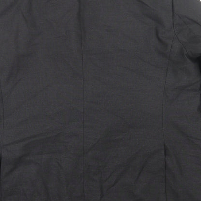 Marks and Spencer Mens Grey Polyacrylate Fibre Jacket Suit Jacket Size 46