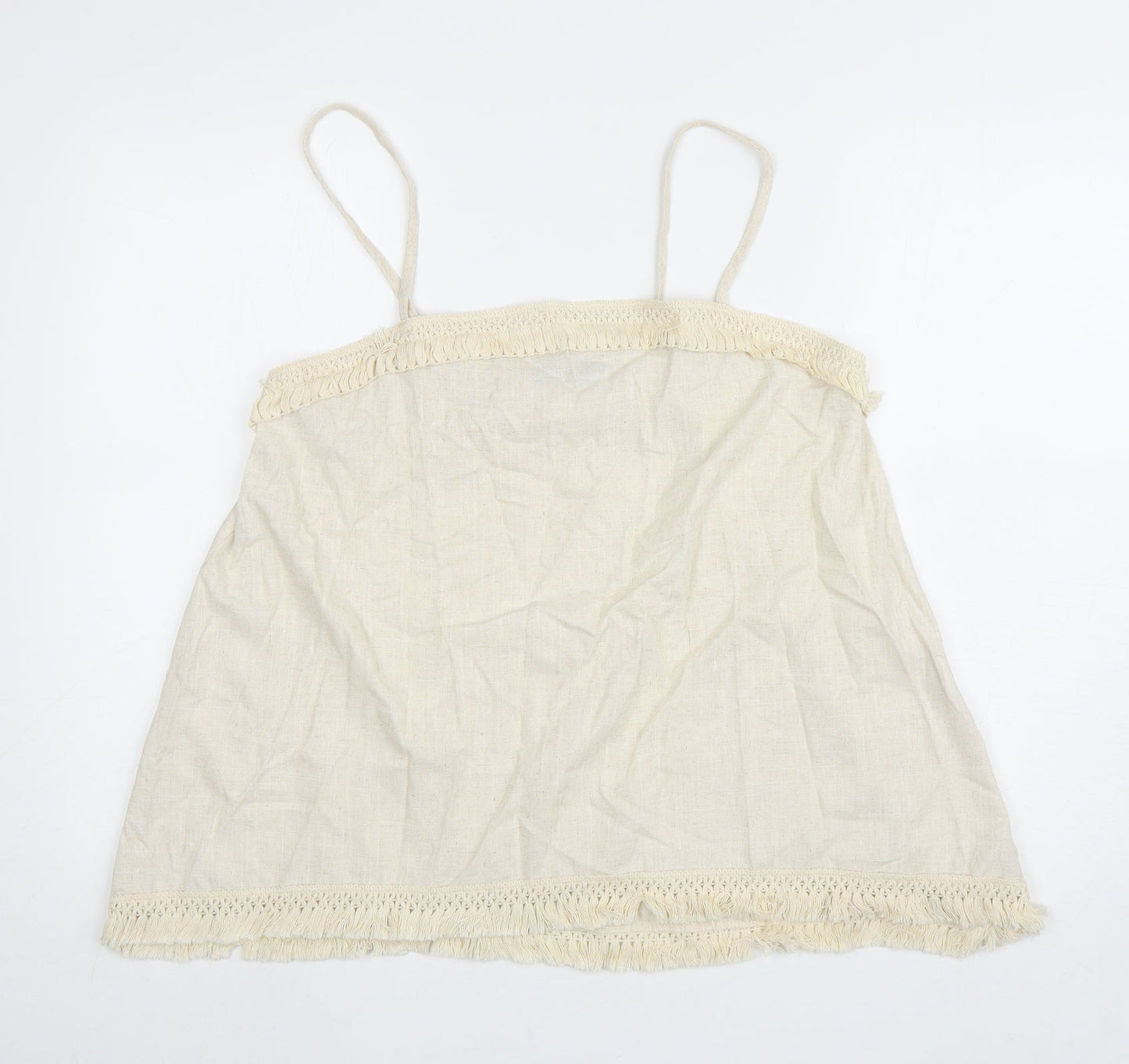 Womens UK Size 2XL ChicMe Beige Camisole Tank
