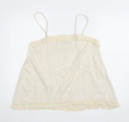 Womens UK Size 2XL ChicMe Beige Camisole Tank