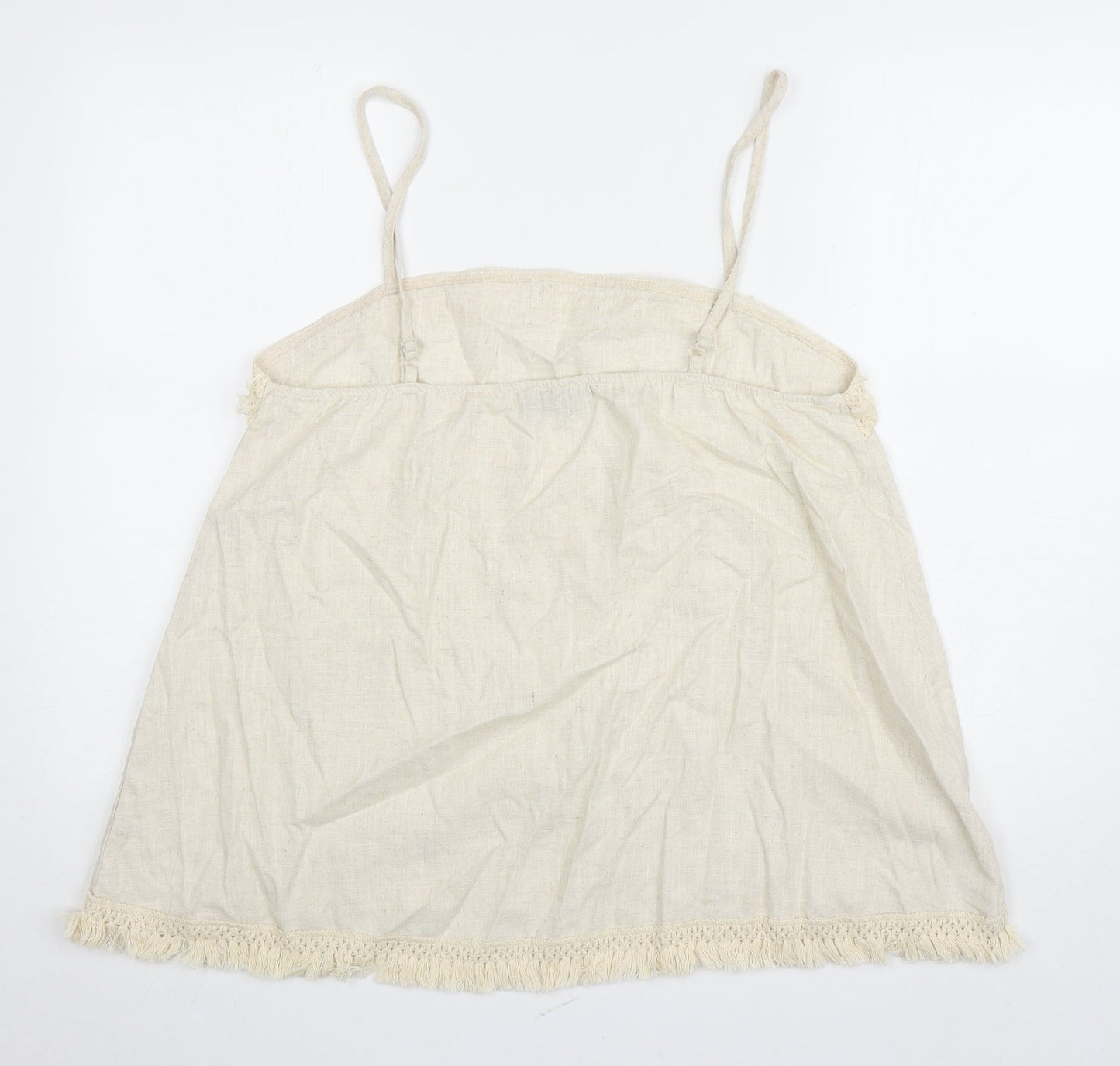 Womens UK Size 2XL ChicMe Beige Camisole Tank