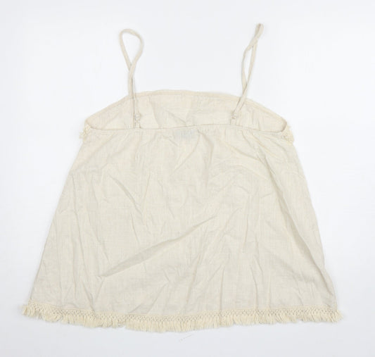 Womens UK Size 2XL ChicMe Beige Camisole Tank