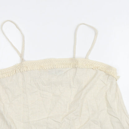 Womens UK Size 2XL ChicMe Beige Camisole Tank