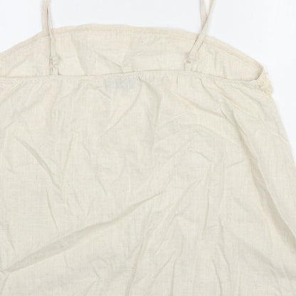 Womens UK Size 2XL ChicMe Beige Camisole Tank