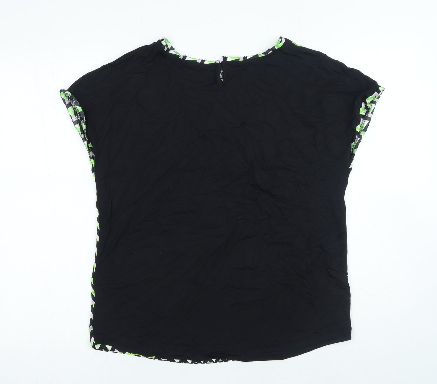 Womens UK Size 8 Marks and Spencer Multicoloured Basic Blouse