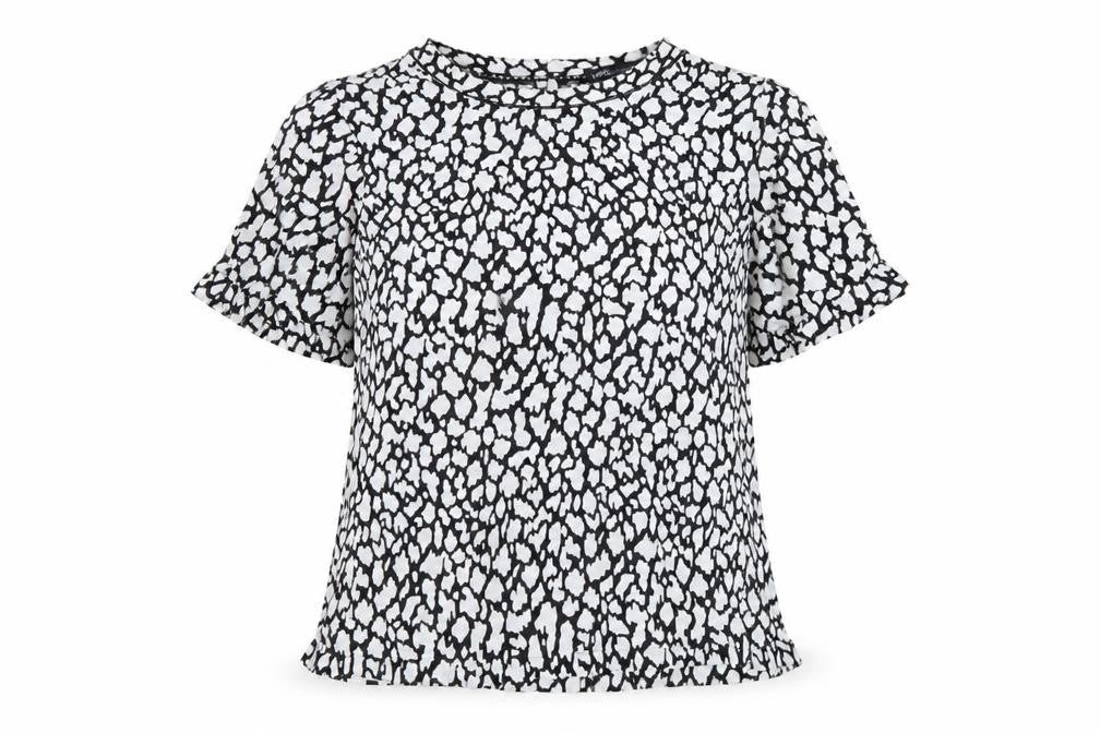 Womens UK Size 8 Marks and Spencer White Basic Blouse