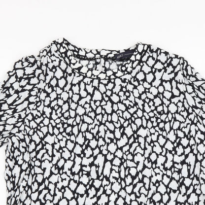 Womens UK Size 8 Marks and Spencer White Basic Blouse