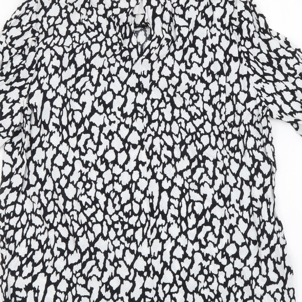 Womens UK Size 8 Marks and Spencer White Basic Blouse