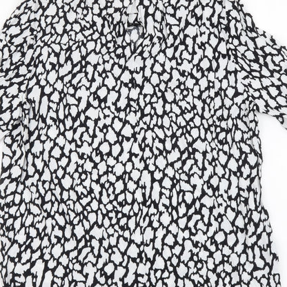 Womens UK Size 8 Marks and Spencer White Basic Blouse