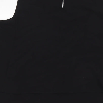 Womens UK Size 14 Together Black Basic Blouse